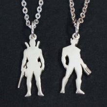 Load image into Gallery viewer, Wolverine and Deadpool Necklace
