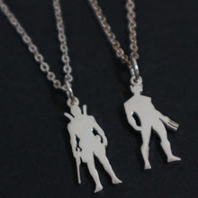Load image into Gallery viewer, Wolverine and Deadpool Necklace
