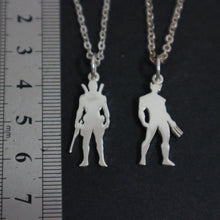 Load image into Gallery viewer, Wolverine and Deadpool Necklace
