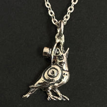 Load image into Gallery viewer, Silver Magpie Necklace
