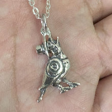 Load image into Gallery viewer, Silver Magpie Necklace
