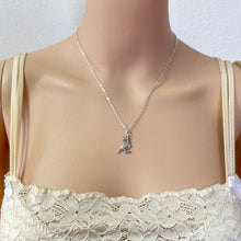Load image into Gallery viewer, Silver Magpie Necklace
