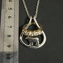 Load image into Gallery viewer, Cow Ring Holder Necklace
