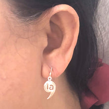 Load image into Gallery viewer, Kamala Harris La Hoop Earring
