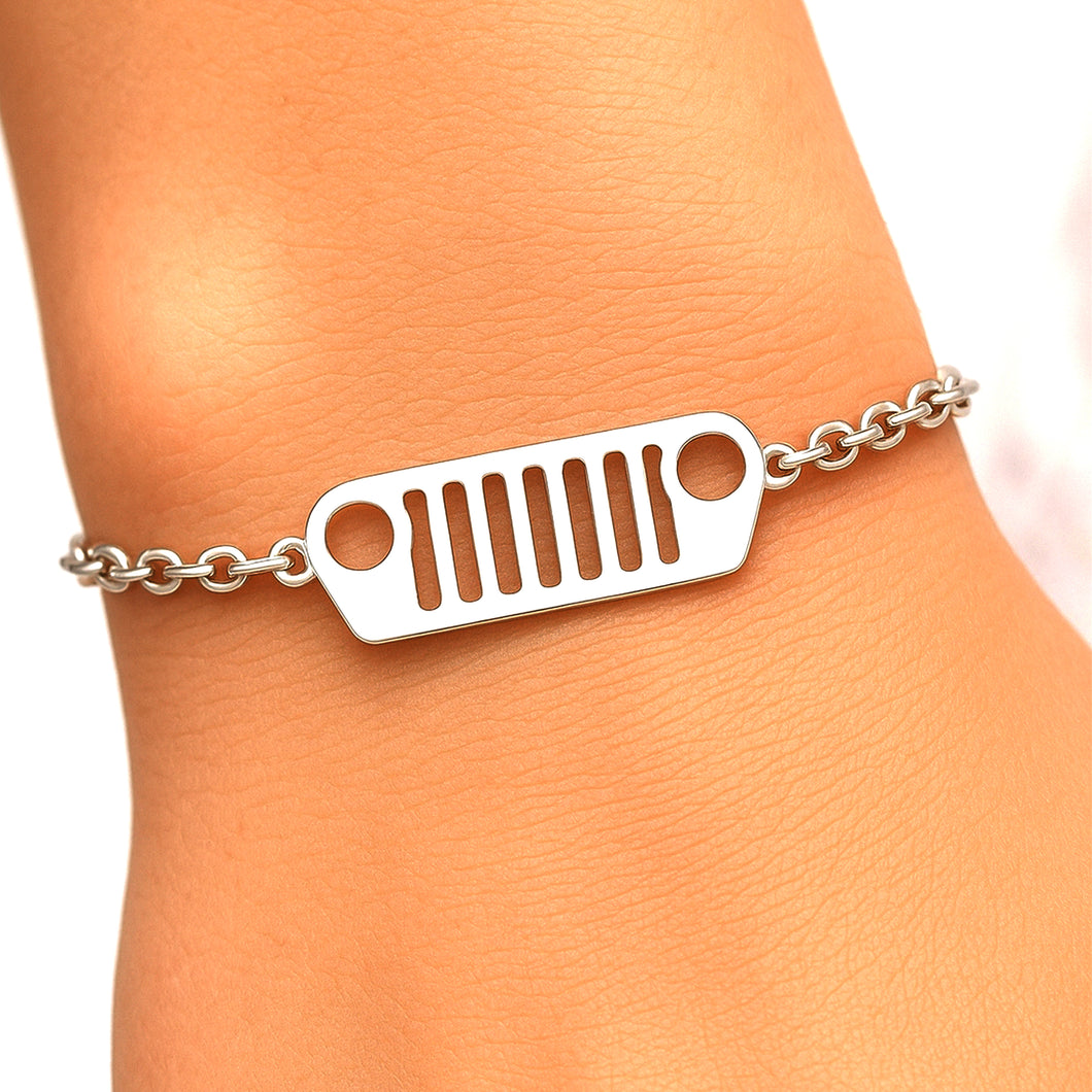 Jeep Grill Chain Bracelet