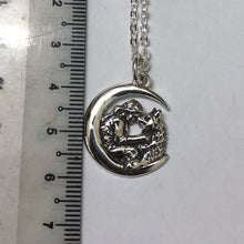 Load image into Gallery viewer, Silver Moon Women Dog Necklace
