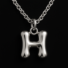 Load image into Gallery viewer, Personalised Bubble Letter Necklace
