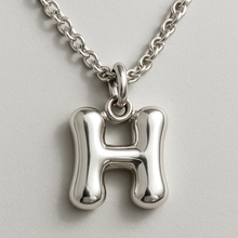 Load image into Gallery viewer, Personalised Bubble Letter Necklace

