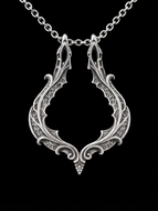Gaudi-Inspired Ring Holder Necklace