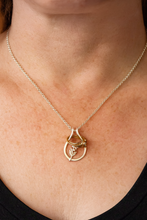 Load image into Gallery viewer, Lily of the Flower Ring Holder Necklace
