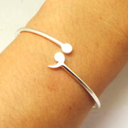 Semicolon Bracelet