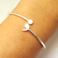 Semicolon Bracelet