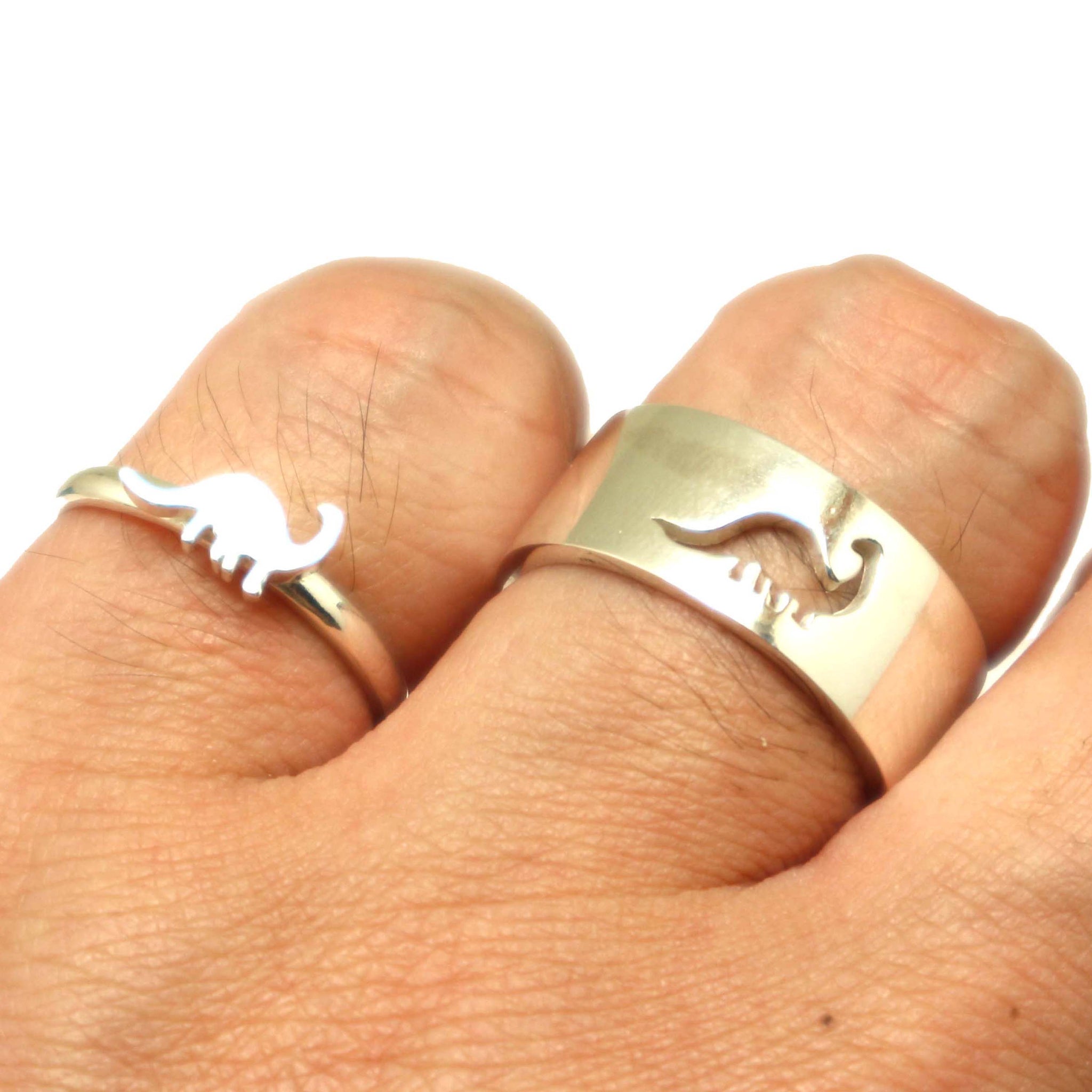 VIEGINE Sensory Dinosaur Ring Adjustable Finger Ring Universal Size Kids  Pretend Gift - Walmart.com