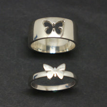 Load image into Gallery viewer, Butterfly Couple Promise Ring
