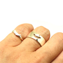 Load image into Gallery viewer, Bat Promise Ring for Couples
