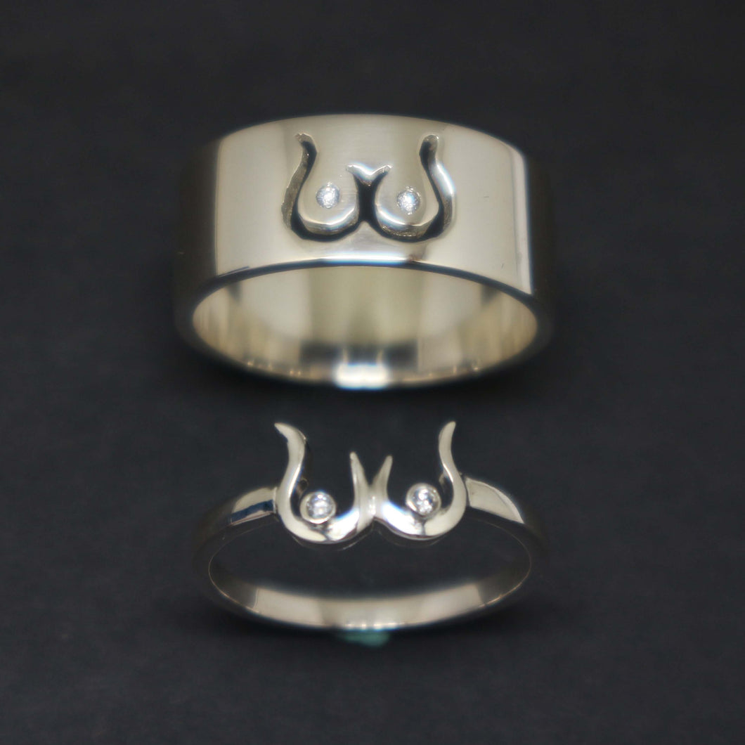 Boob Matching Ring for Couples