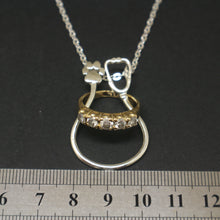 Load image into Gallery viewer, Vet Stethoscope Ring Holder Necklace

