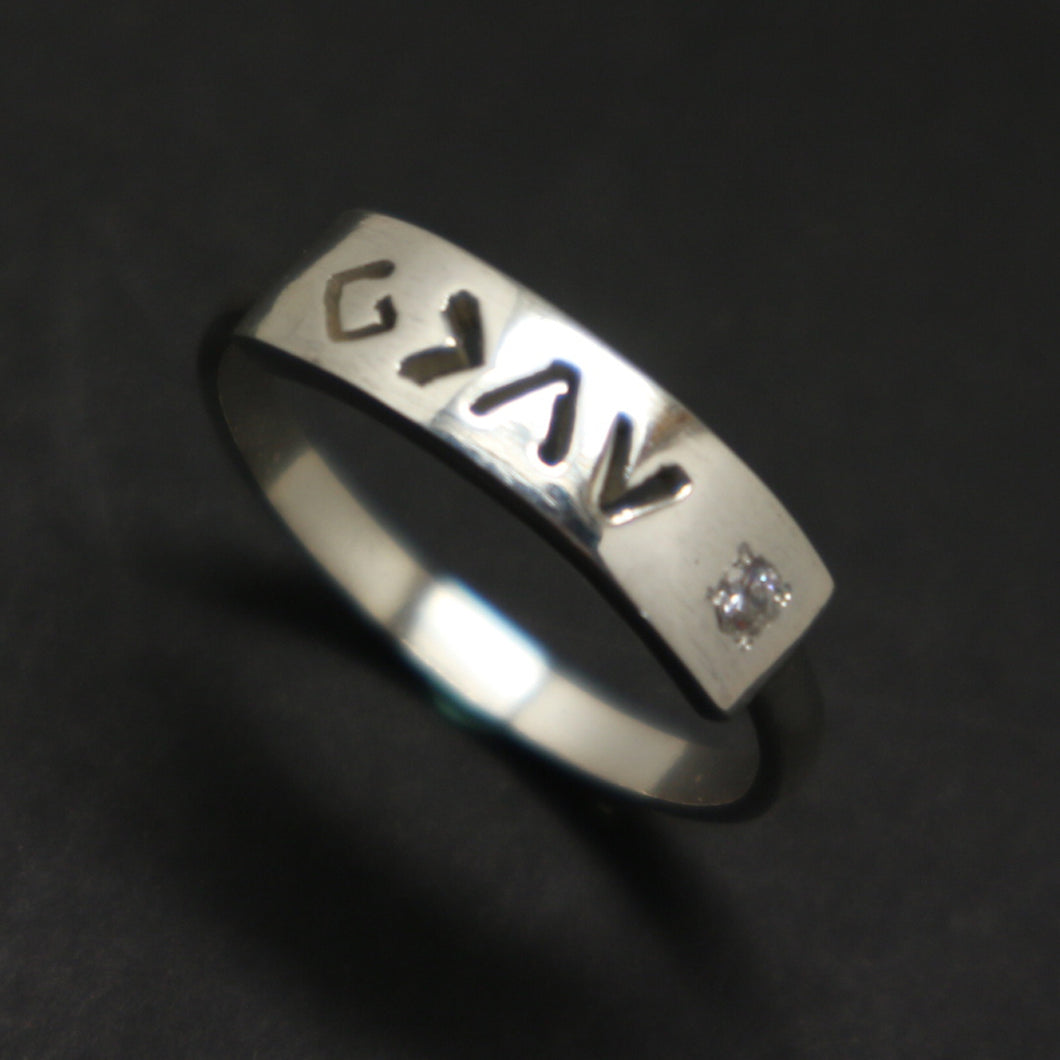 God is Greater Than The Highs and Lows Ring