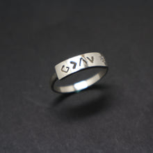 Load image into Gallery viewer, God is Greater Than The Highs and Lows Ring
