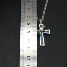 Load image into Gallery viewer, Cross with Ring Necklace
