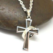 Load image into Gallery viewer, Cross with Ring Necklace
