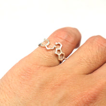 Load image into Gallery viewer, Silver Science Ring
