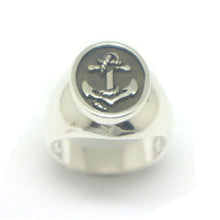 Load image into Gallery viewer, Mens Anchor Ring
