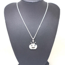 Load image into Gallery viewer, Halloween Pumpkin Couple Necklaces
