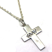 Load image into Gallery viewer, God is Greater Cross Necklace
