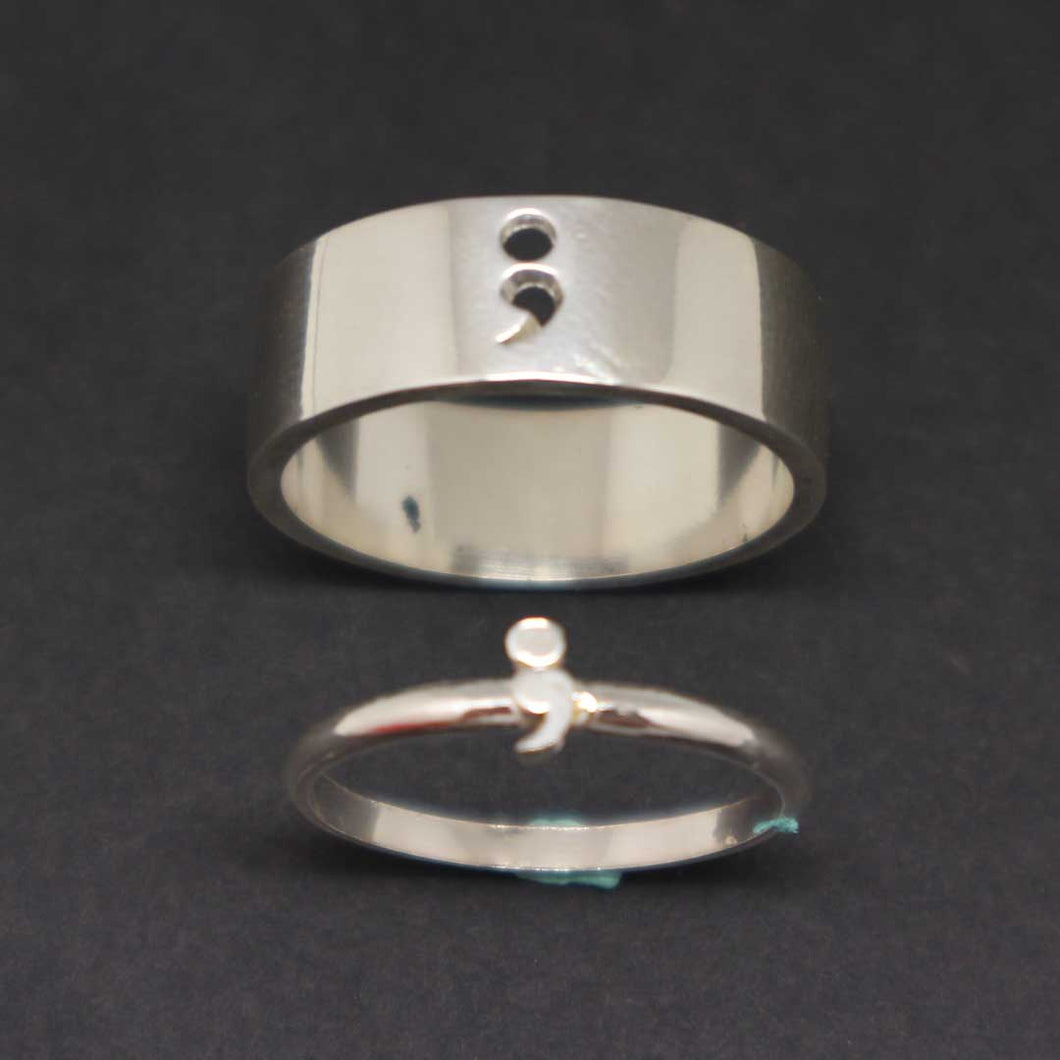 Semicolon Rings for Couple
