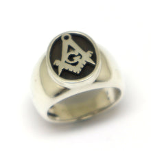 Load image into Gallery viewer, Masonic Men Signet Ring
