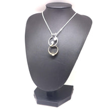 Load image into Gallery viewer, Semicolon Ring Holder Necklace
