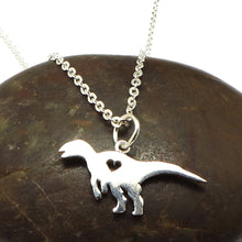 Load image into Gallery viewer, Hadrosaur Dinosaur Necklace
