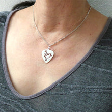 Load image into Gallery viewer, Guitar Pick Music Note Necklace
