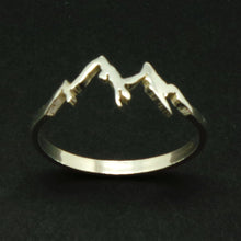 Load image into Gallery viewer, Silver Mountain Range Ring
