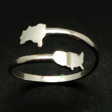 Load image into Gallery viewer, Silver Brazil to United States Ring
