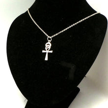 Load image into Gallery viewer, Ankh Necklace with Diamonds
