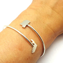 Load image into Gallery viewer, Silver Alabama to Florida Bracelet

