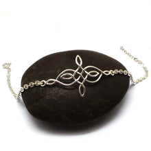 Load image into Gallery viewer, Sterling Silver Celtic Knot Bracelet
