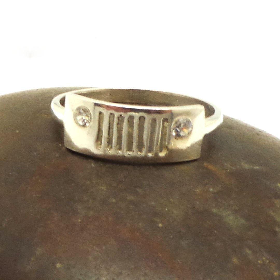 Sterling Silver Jeep Ring – Handmado.com