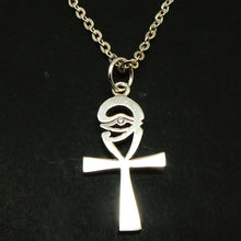 Load image into Gallery viewer, Egyptian Eye of Horus Ankh Necklace
