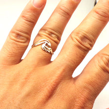 Load image into Gallery viewer, Silver Big Wave Ring

