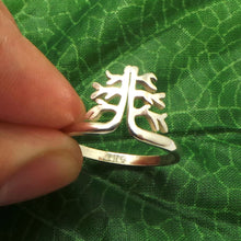 Load image into Gallery viewer, Silver Tree of Life Ring
