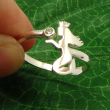 Load image into Gallery viewer, Sterling Silver Mermaid Ring
