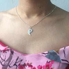 Load image into Gallery viewer, Yin Yang Sun Crescent Moon Necklace
