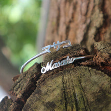 Load image into Gallery viewer, Personalized Japanese Name Masako Bracelet
