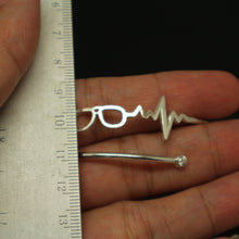Load image into Gallery viewer, Optometrist Eye Glasses Heartbeat Bracelet
