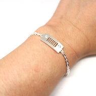 Silver Jeep Bracelet