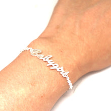 Load image into Gallery viewer, Silver Babygirl Bracelet Jewelry
