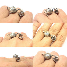 Load image into Gallery viewer, Victorian Era Teapot and Cup Ring

